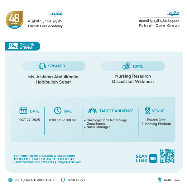 Nursing Research Discussion Webinar