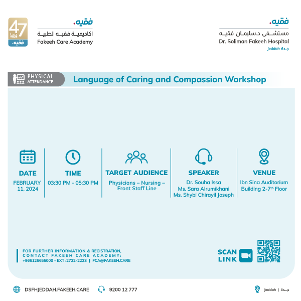 Language of Caring and Compassion Workshop