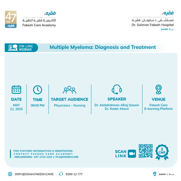Multiple Myeloma: Diagnosis and Treatment webinar