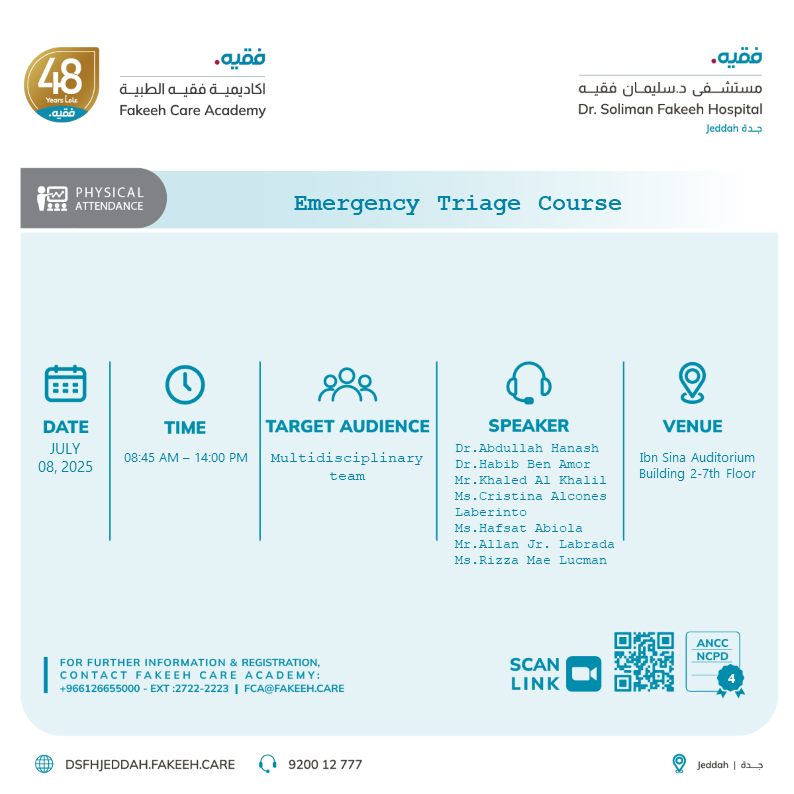 Emergency Triage Course