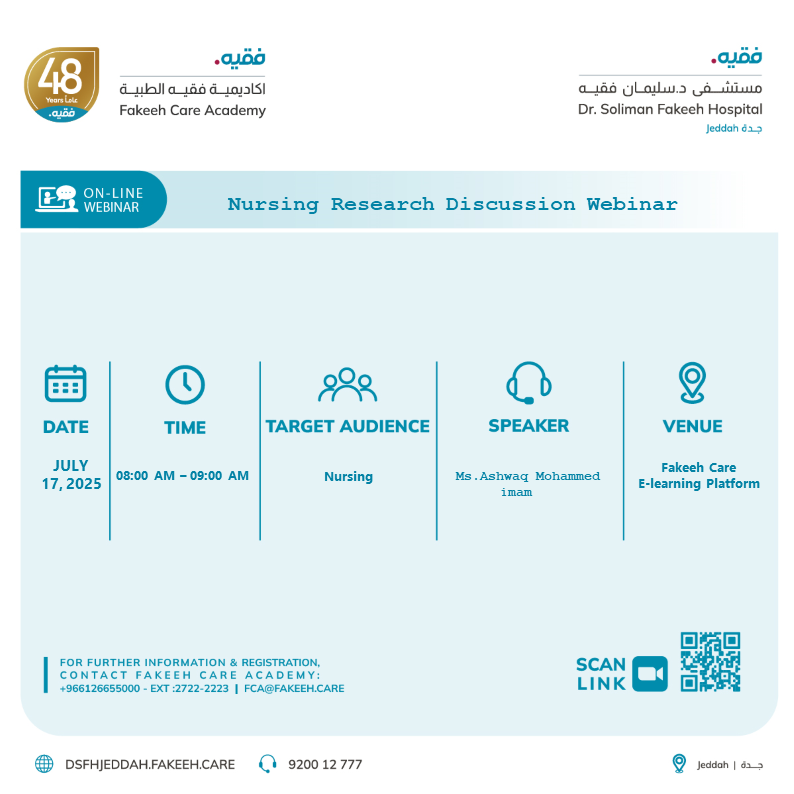 Nursing Research Discussion Webinar