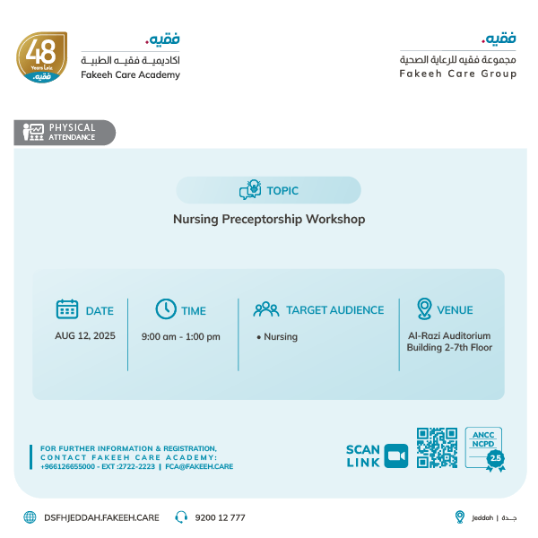 Nursing Preceptorship Workshop