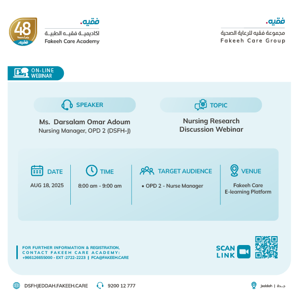Nursing Research Discussion Webinar