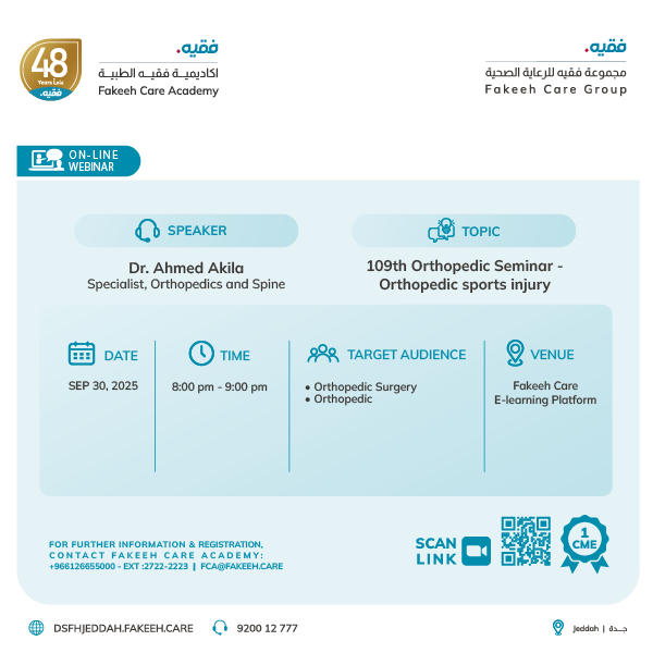 109th Orthopedic Seminar Orthopedic sports injury
