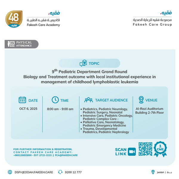 9th Pediatric academic activity - Academic presentation