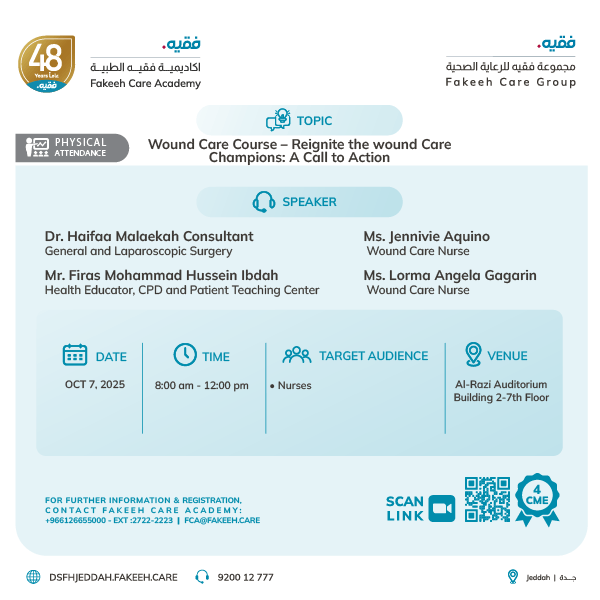 Wound Care Course – Reignite the wound Care Champions: A Call to Action