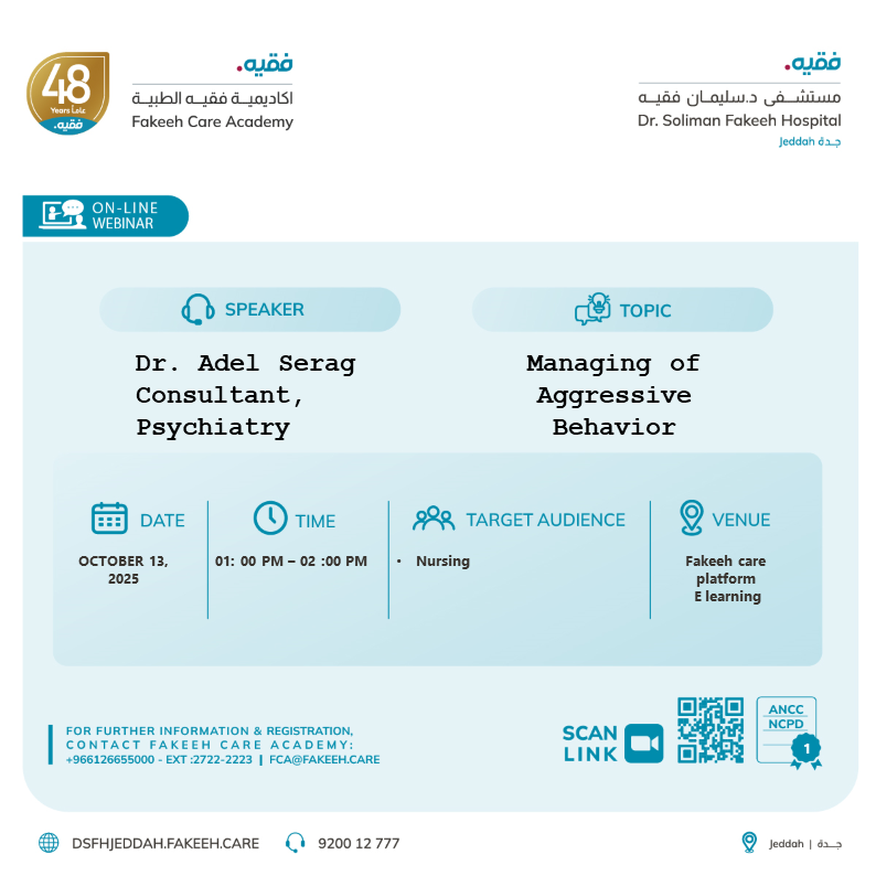 Managing of Aggressive Behavior